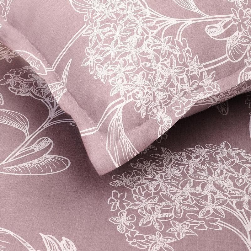 Buy Mauve Blossom Bedsheet Bedsheets from Vaaree