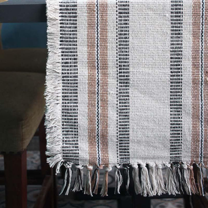 Buy Modern Woven Stripe Table Runner at Vaaree online