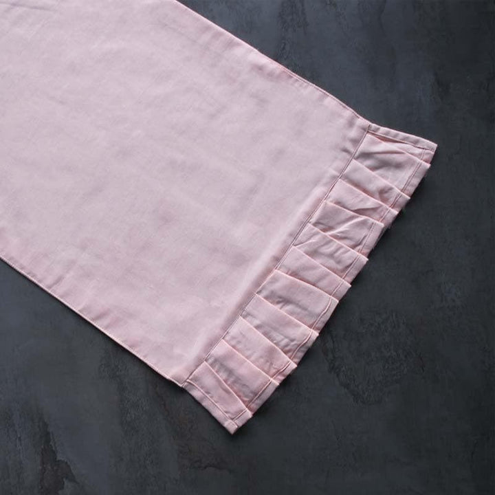 Buy Oh-So-Linen Table Runner (Pastel Pink) at Vaaree online | Beautiful Table Runner to choose from