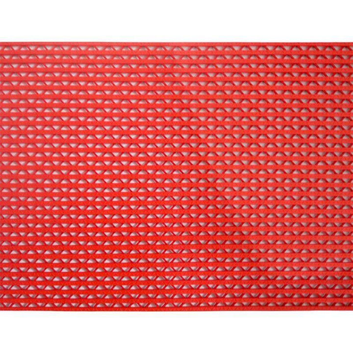 Buy Red Anti Slip Crossline Shower Mat at Vaaree online