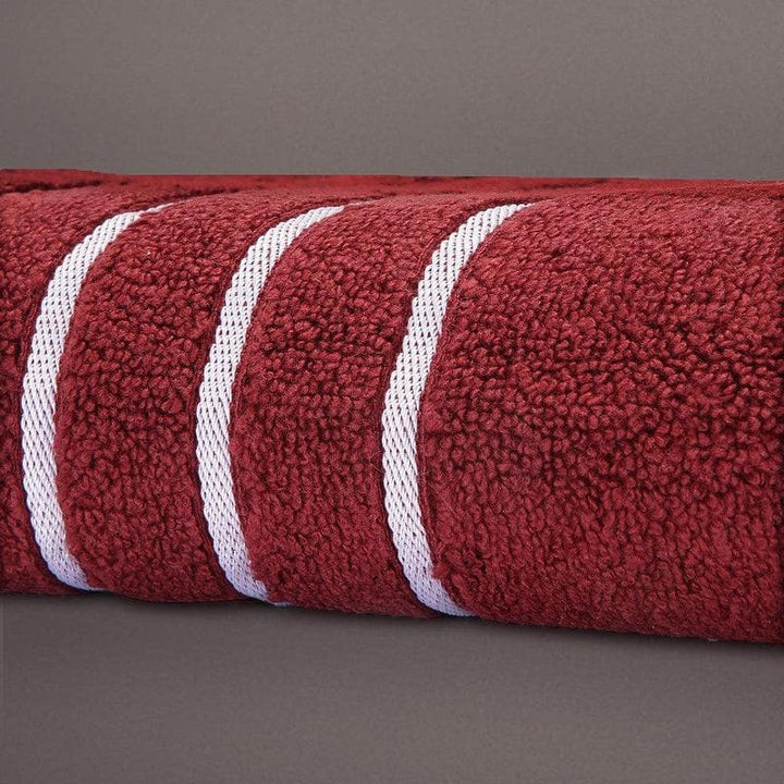 Buy Red Oh-so-soft Towel at Vaaree online | Beautiful Bath Towels to choose from