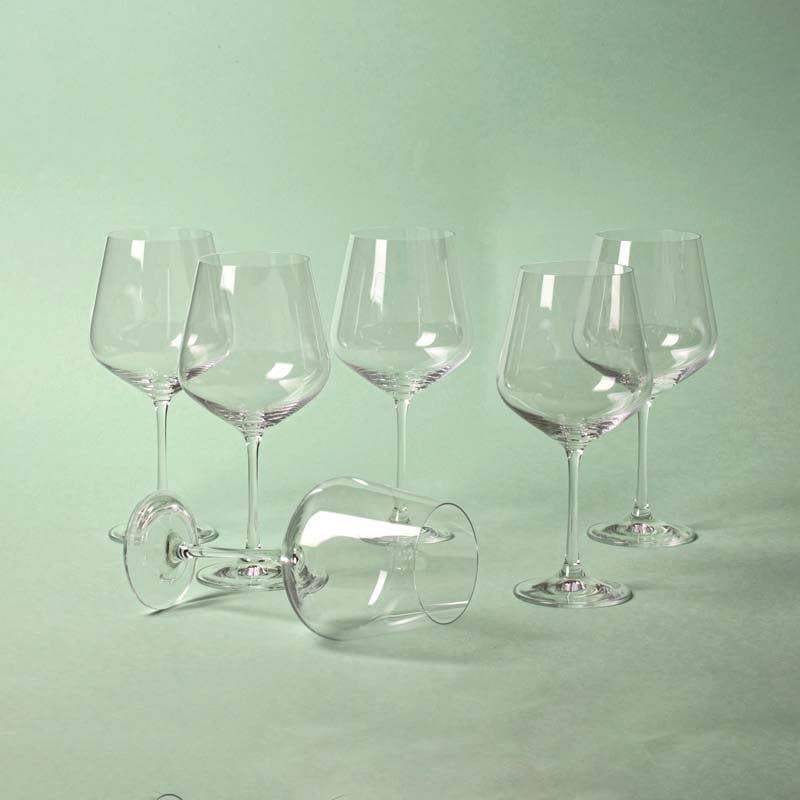 Buy Santorini Wine Glass - Set of Six at Vaaree online | Beautiful Glass to choose from