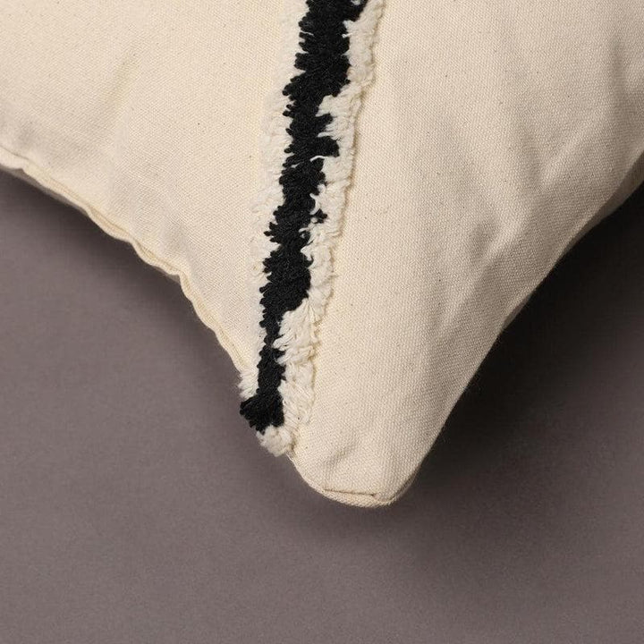 Buy Streaky Monochrome-y Cushion Cover at Vaaree online | Beautiful Cushion Covers to choose from