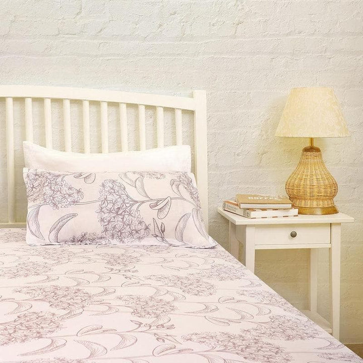 Buy White Blossom Bedsheet at Vaaree online | Beautiful Bedsheets to choose from