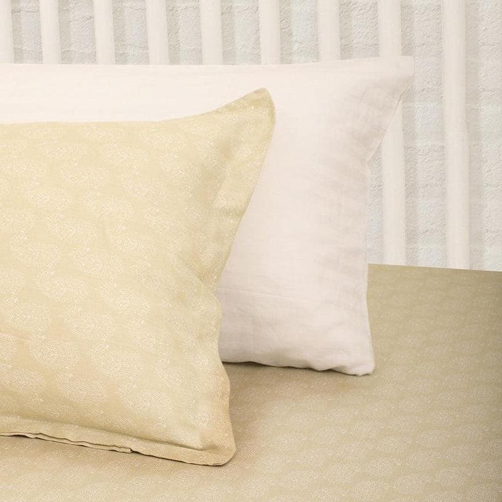 Buy Yellow Paisley Bedsheet at Vaaree online | Beautiful Bedsheets to choose from