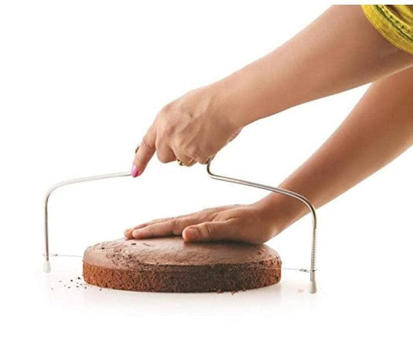 Cake Slicer - Cake Slicer cum leveler with Adjustable wire