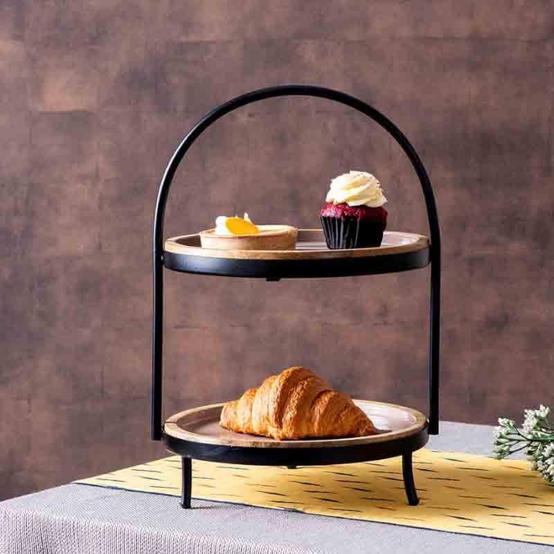 Cake Stand - Medina Buffet Organizer - Brown