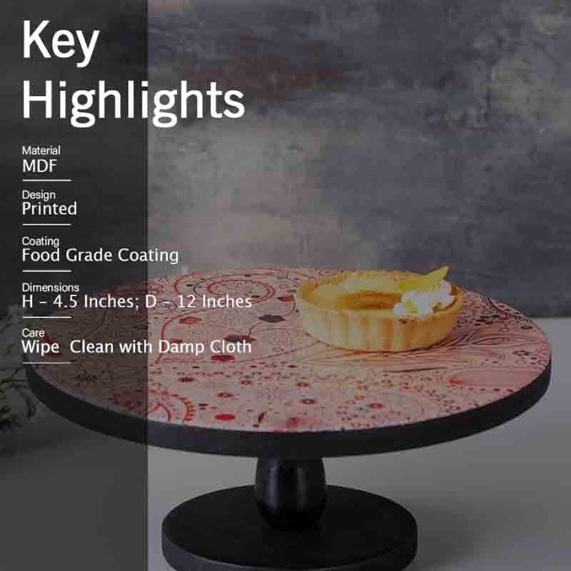 Buy Vidorra Cake Stand - Rosy Cake Stand from Vaaree