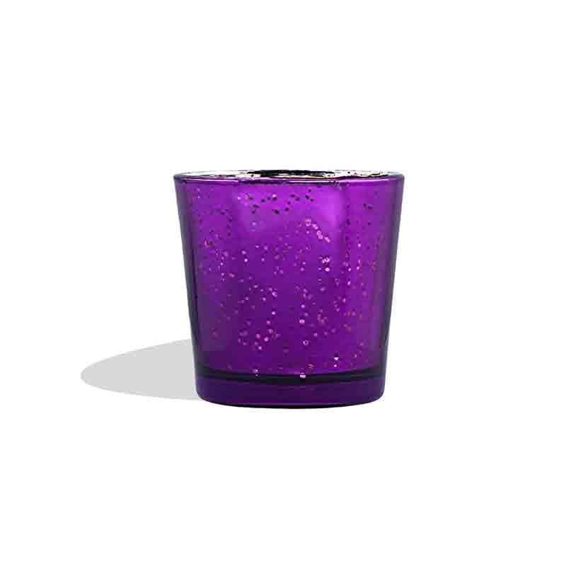 Buy Amethyst Candle Holder - Set Of Four Candle Holders from Vaaree