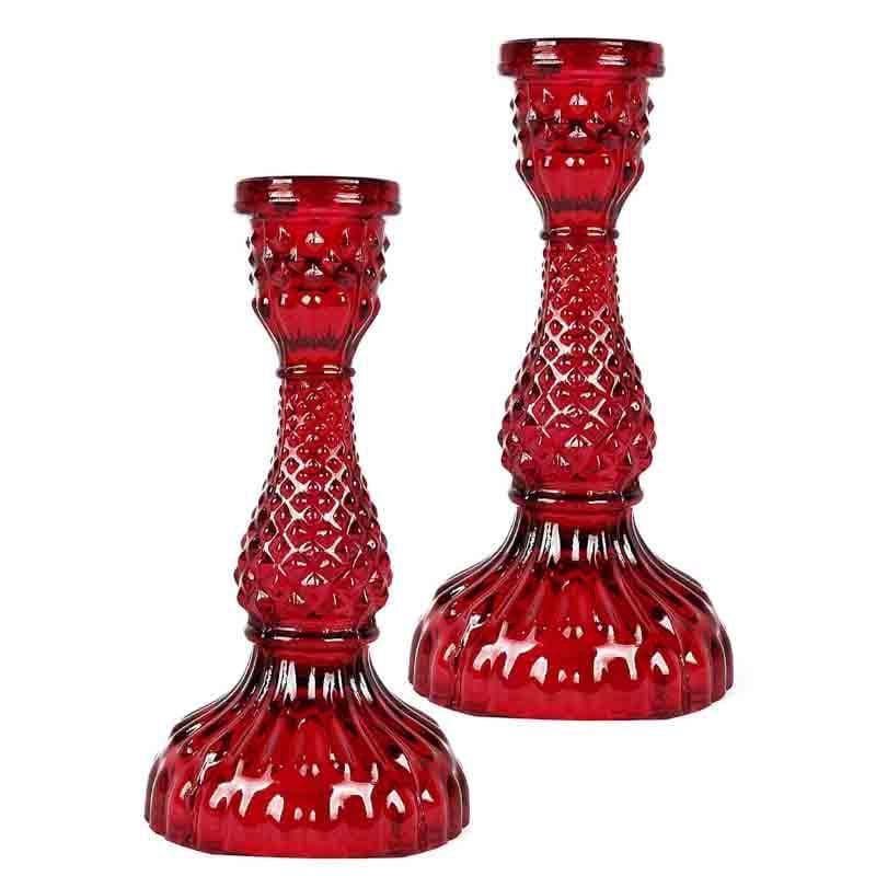 Buy Love Candle Stand - Set Of Two Candle Holders from Vaaree