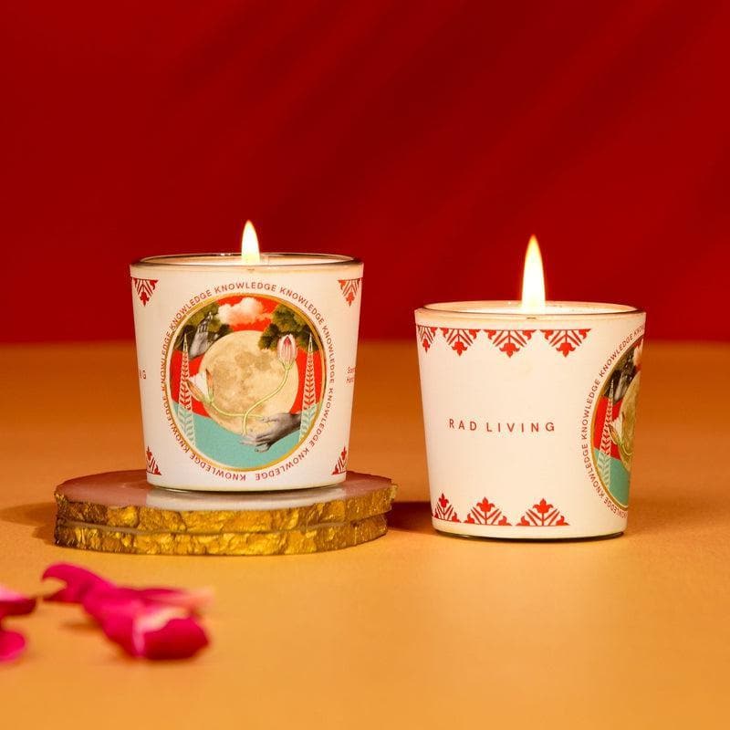 Buy Enlightenment Votive Candles- Set Of Two Candles from Vaaree