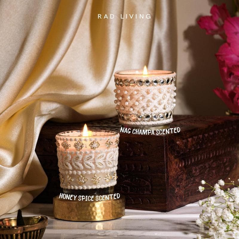 Buy Gratitude Soy Candles - Set of 3 Candles from Vaaree