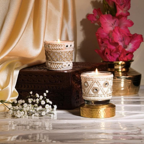 Buy Holy Desire Soy Candles- Set Of Two Candles from Vaaree