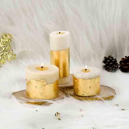 Candles - Joy Candle- Set Of Three