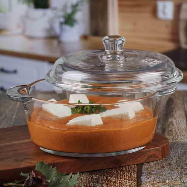 Casserole - Perika Glass Serving Pot (Round)