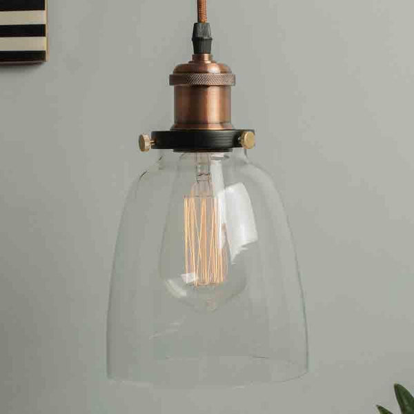 Buy Bell Bottom Glass Lamp Ceiling Lamp from Vaaree