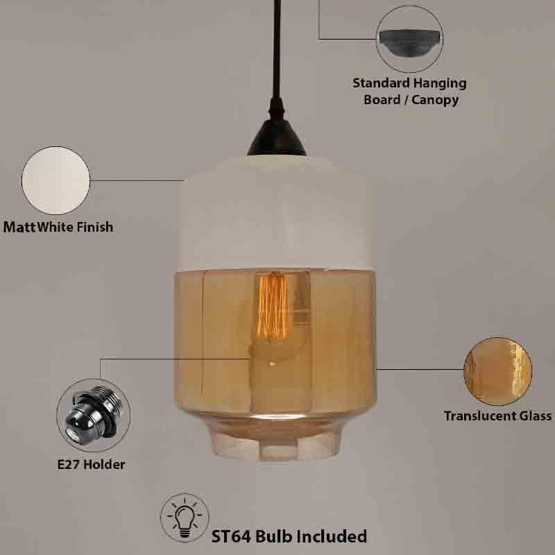 Buy Bullet LED Ceiling Lamp - White Ceiling Lamp from Vaaree