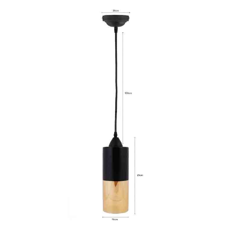 Buy Capsule LED Ceiling Lamp - Black Ceiling Lamp from Vaaree