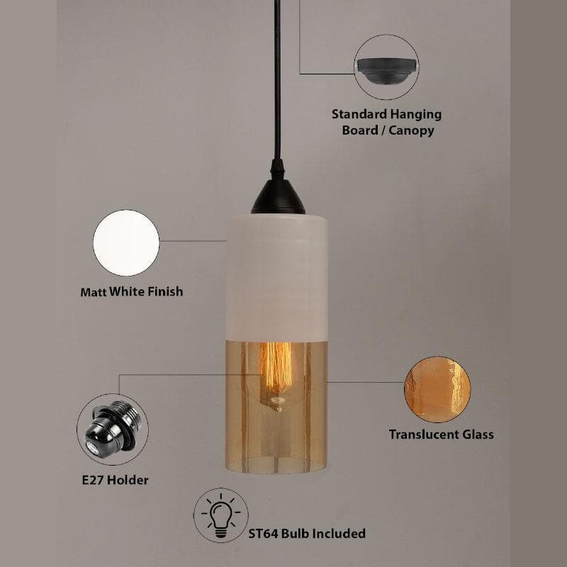 Buy Capsule LED Ceiling Lamp - White Ceiling Lamp from Vaaree