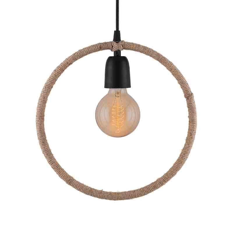 Buy Circled Up Rope Lamp Ceiling Lamp from Vaaree