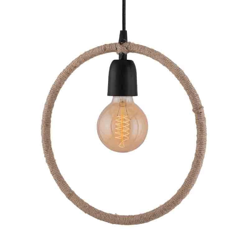 Buy Circled Up Rope Lamp Ceiling Lamp from Vaaree