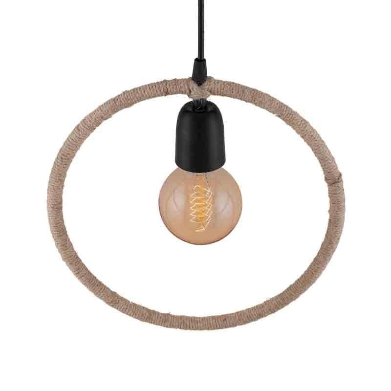 Buy Circled Up Rope Lamp Ceiling Lamp from Vaaree