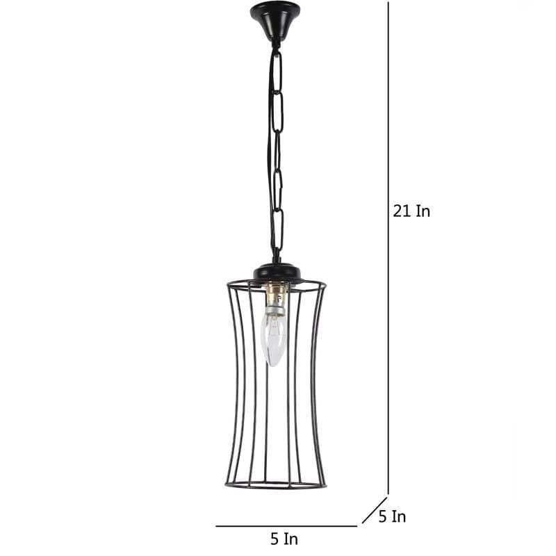 Ceiling Lamp - Curved Bottle Hanging Lamp