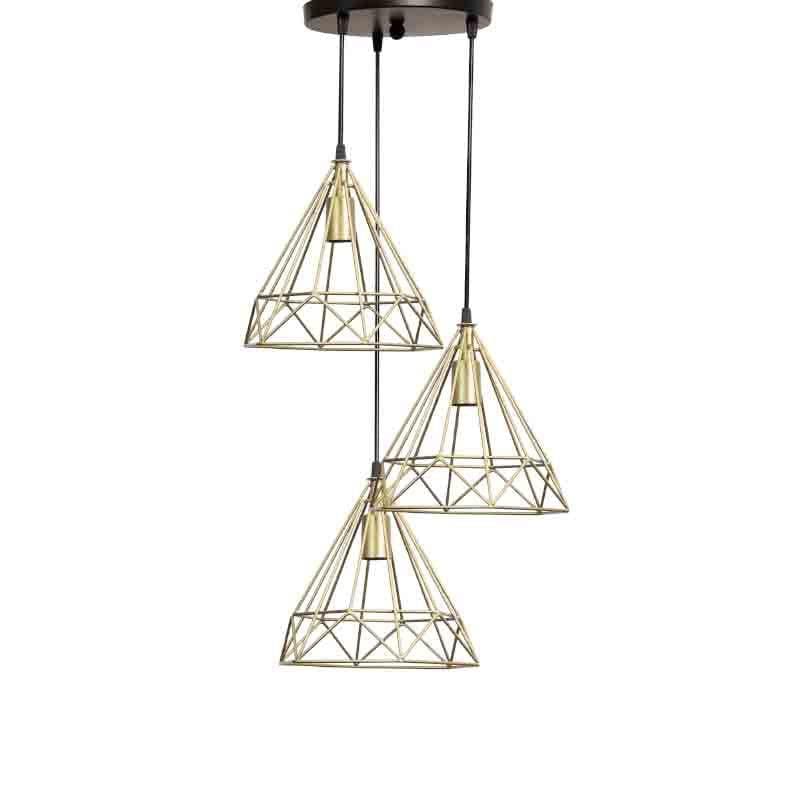 Buy Diamond Mesh Cluster Ceiling Lamp Ceiling Lamp from Vaaree