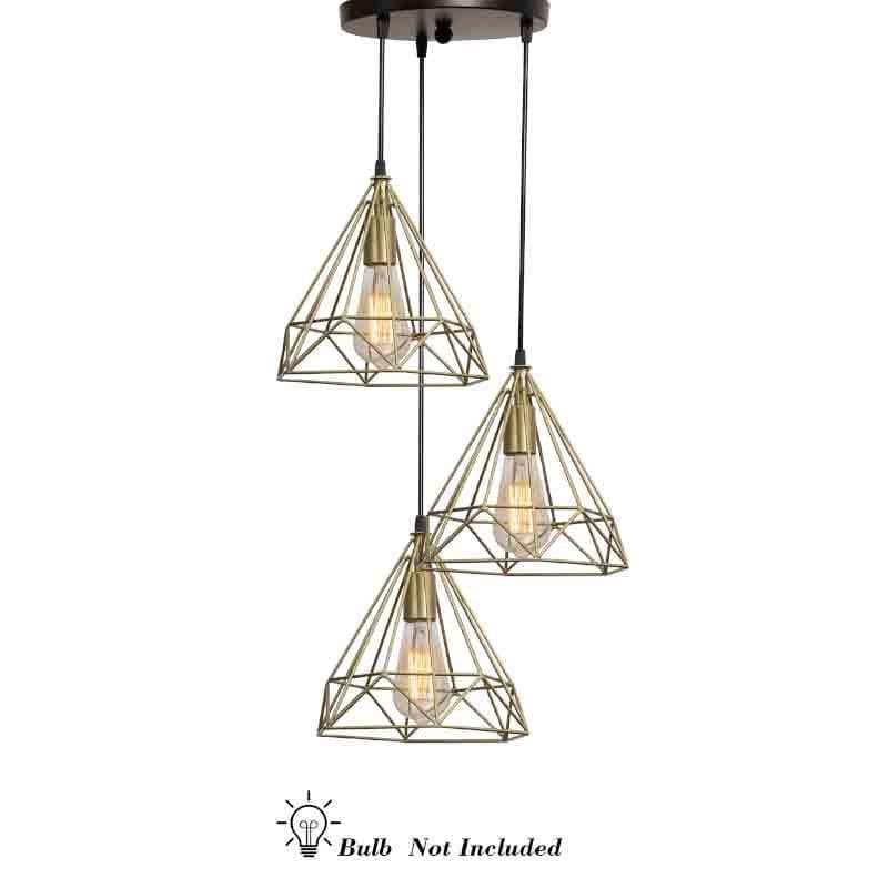 Buy Diamond Mesh Cluster Ceiling Lamp Ceiling Lamp from Vaaree