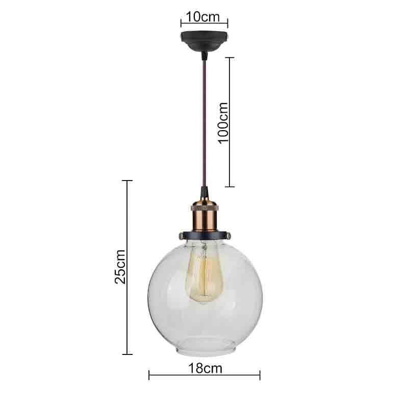 Buy Globe Glass Lamp Ceiling Lamp from Vaaree