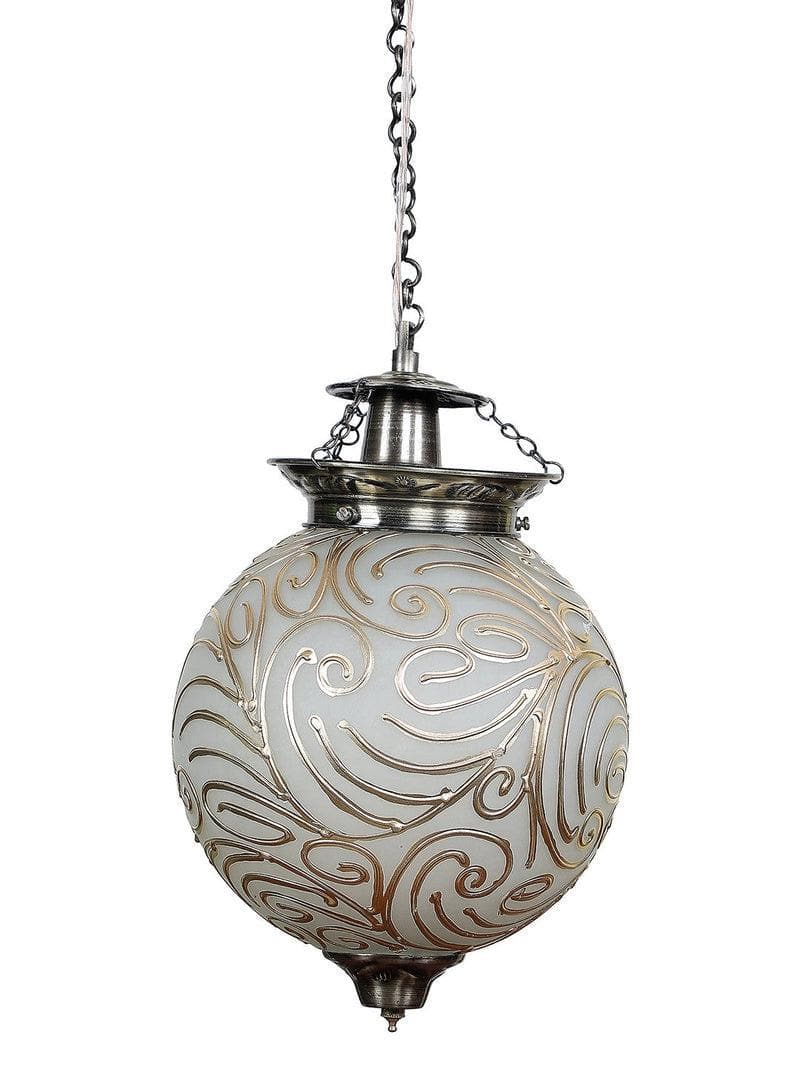 Buy Golden Globe Hanging Lamp Ceiling Lamp from Vaaree