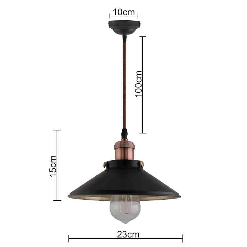 Buy Iris Ceiling Lamp - Black/Brown Ceiling Lamp from Vaaree