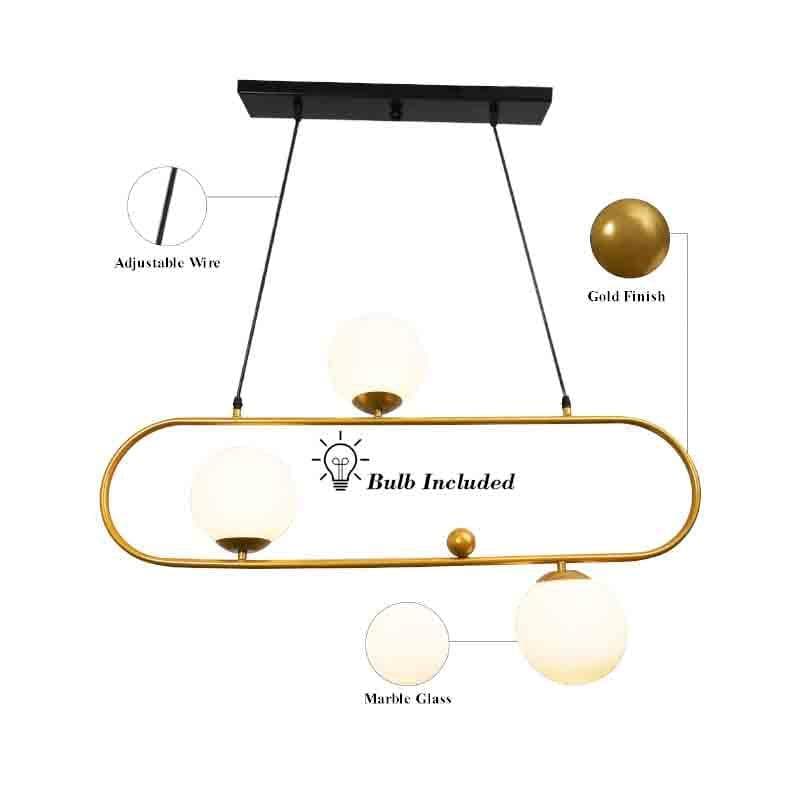 Buy Lisbon Chandelier Ceiling Lamp from Vaaree