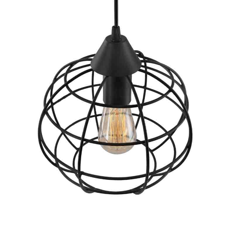 Buy Mesh Ball Hanging Lamp - Black Ceiling Lamp from Vaaree