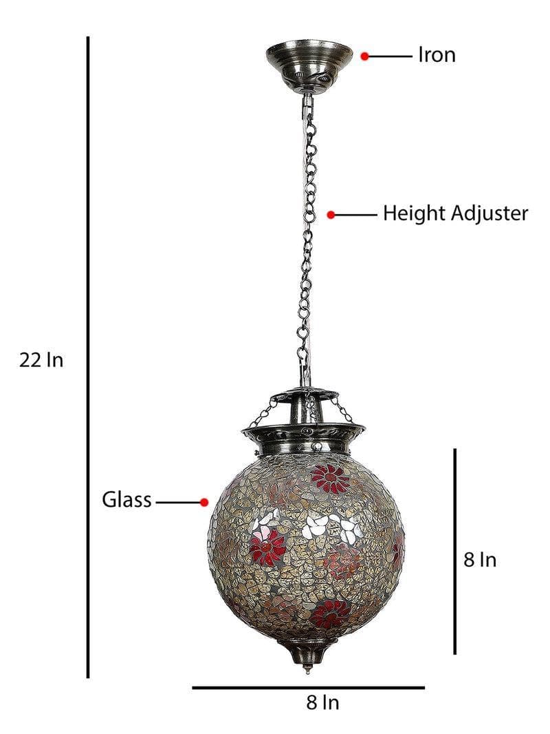 Buy Mosaic Rain Hanging Lamp Ceiling Lamp from Vaaree