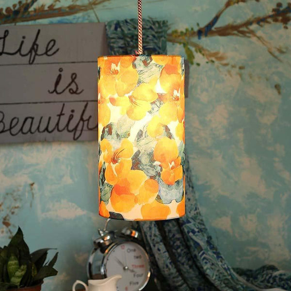 Buy Orange Blossoms Lamp Ceiling Lamp from Vaaree