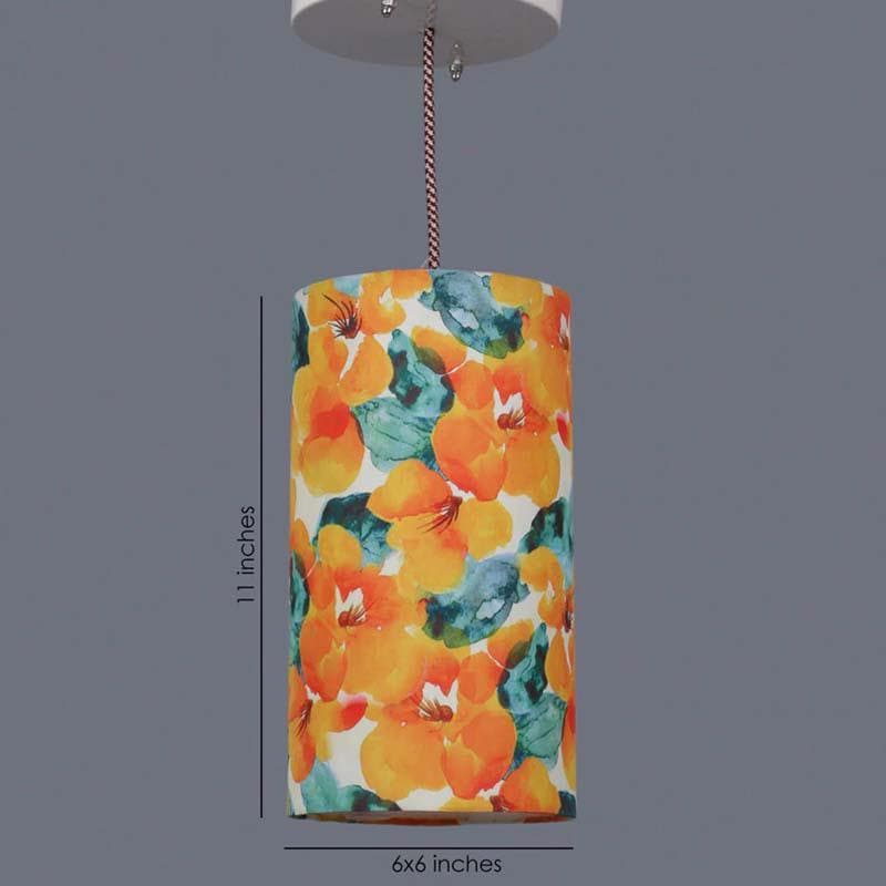 Buy Orange Blossoms Lamp Ceiling Lamp from Vaaree