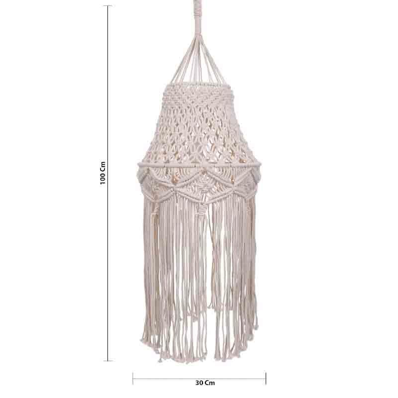 Buy Sofia Macrame Chandelier Ceiling Lamp from Vaaree