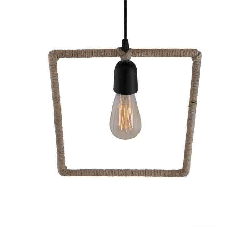 Buy Squared Up Rope Lamp Ceiling Lamp from Vaaree