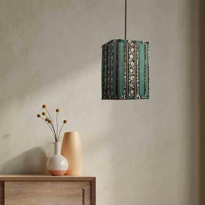 Buy Teal Tease Ceiling Lamp Ceiling Lamp from Vaaree