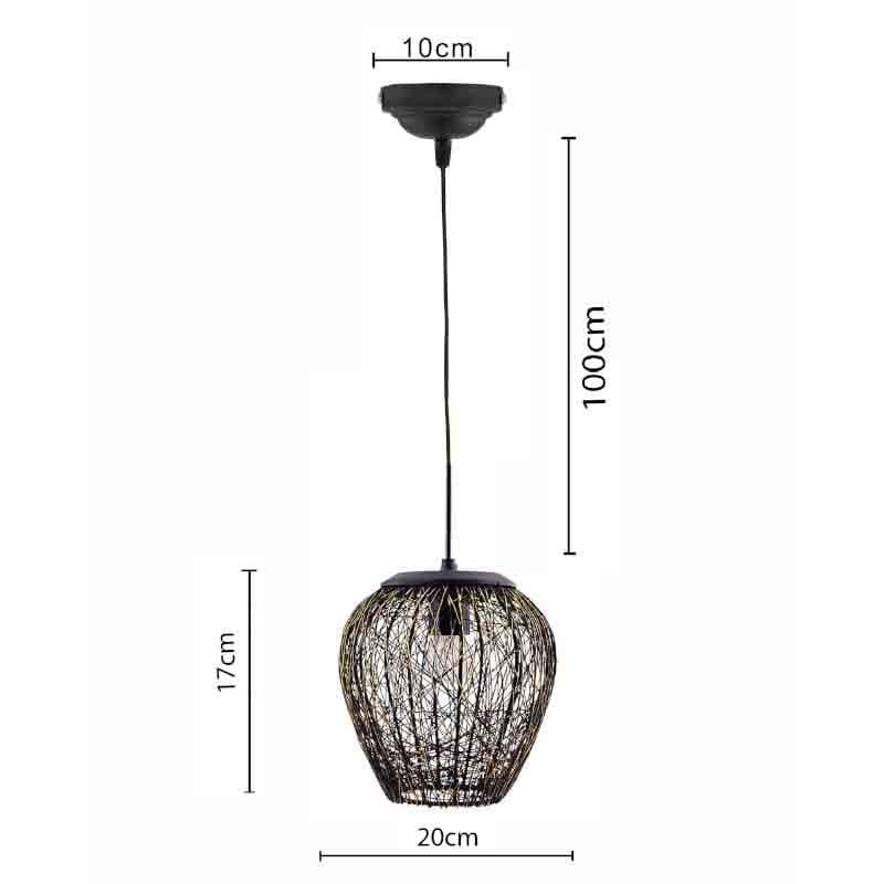 Ceiling Lamp - Tulip Ceiling Lamp - Black