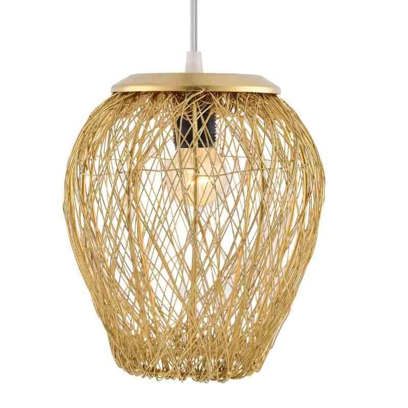 Buy Tulip Ceiling Lamp - Gold Ceiling Lamp from Vaaree