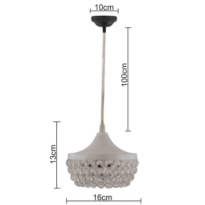 Buy Tulip Ceiling Lamp - Silver Ceiling Lamp from Vaaree