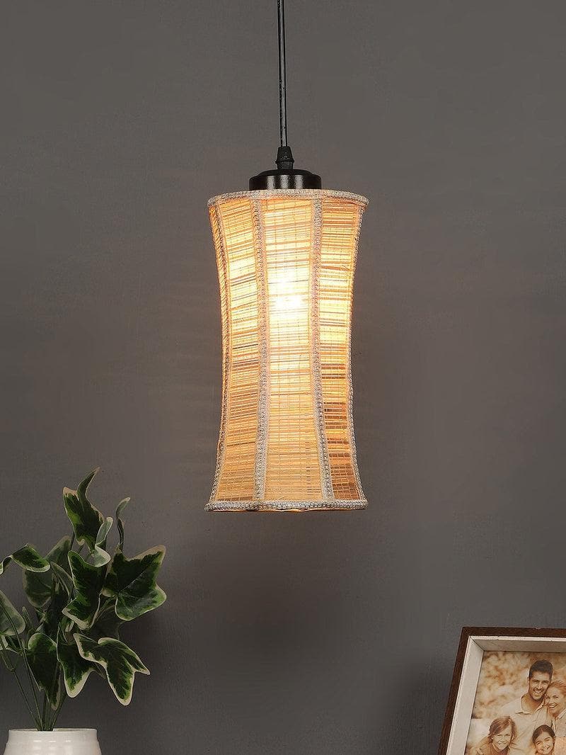 Ceiling Lamp - Vintage Cane Hanging Lamp