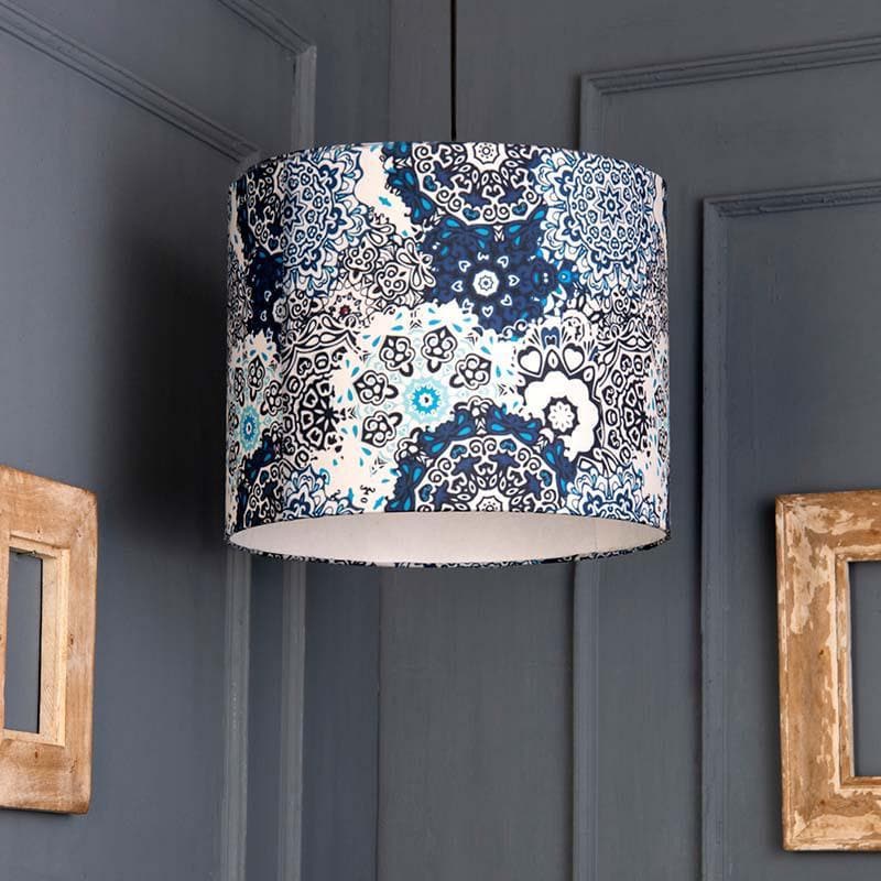 Buy Vivid Blue Ceiling Lamp- Large Ceiling Lamp from Vaaree