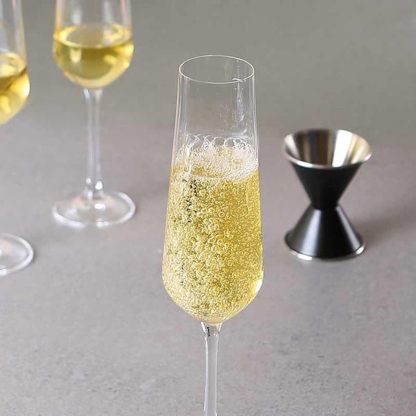 Buy Classic Champagne Flute - Set of Six Wine & Champagne Glasses from Vaaree