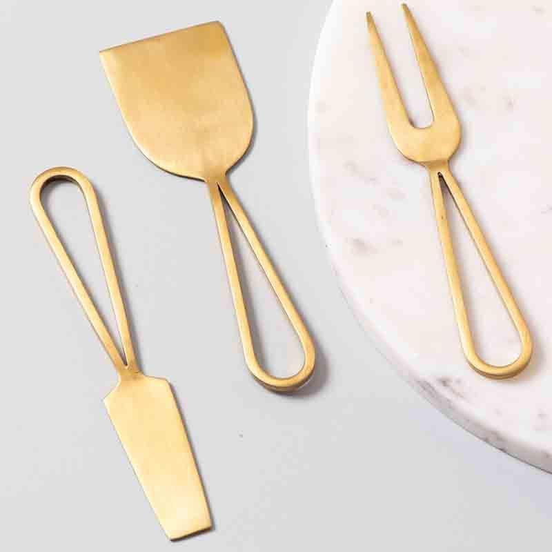 Cheese Knife Set - Edam Cheese Knives - Set Of Three