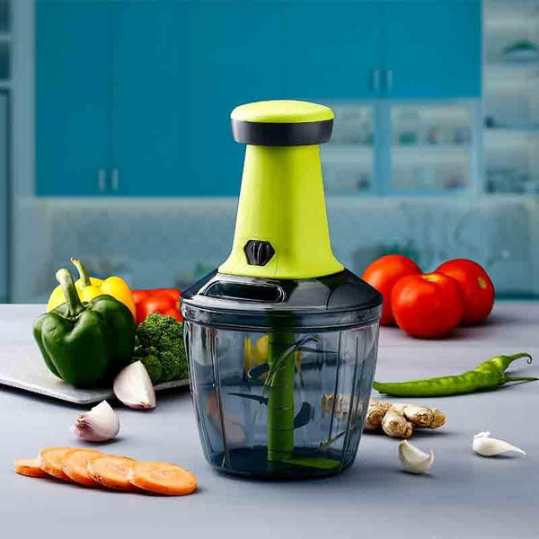 Buy Ace Push Chopper - Green Kitchen Tools & Gadgets from Vaaree