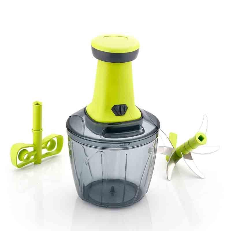 Buy Ace Push Chopper - Green Kitchen Tools & Gadgets from Vaaree