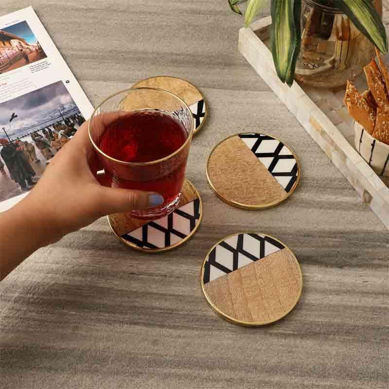 Coaster - Intertwined Coaster - Set Of Four